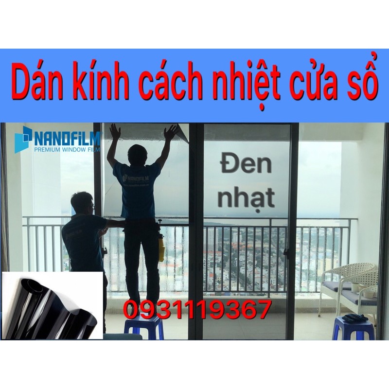 [Chống nóng, Cản UV 99%] Dán kính cách nhiệt cửa sổ