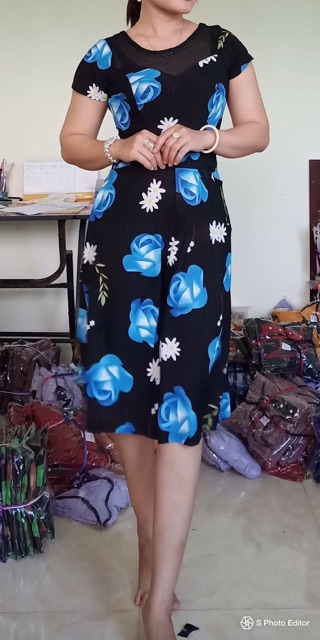 Jum bông lững quần ống rộng giả váy( có video)