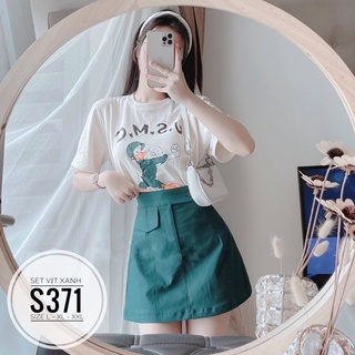 Bigsize Set vịt xanh S371