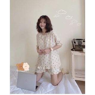 Set đồ ngủ dễ thương hình tim