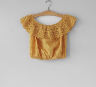 Áo thô croptop - mặc được 2 kiểu