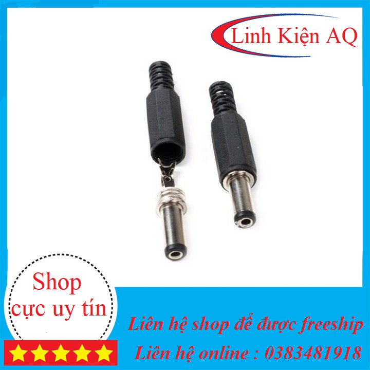 Jack dc đực 5.5x2.1