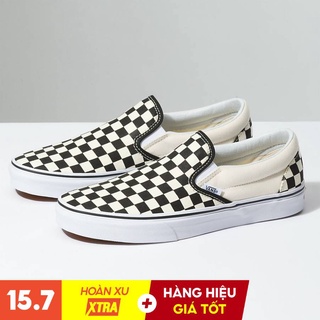 Giày Thể Thao Vans Lười Caro Hot Trend