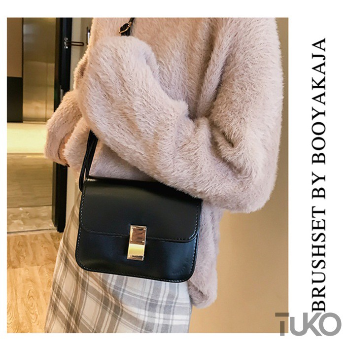 Túi xách nữ nhỏ mini đeo chéo thời trang phong cách cổ điển Hongkong Vintage