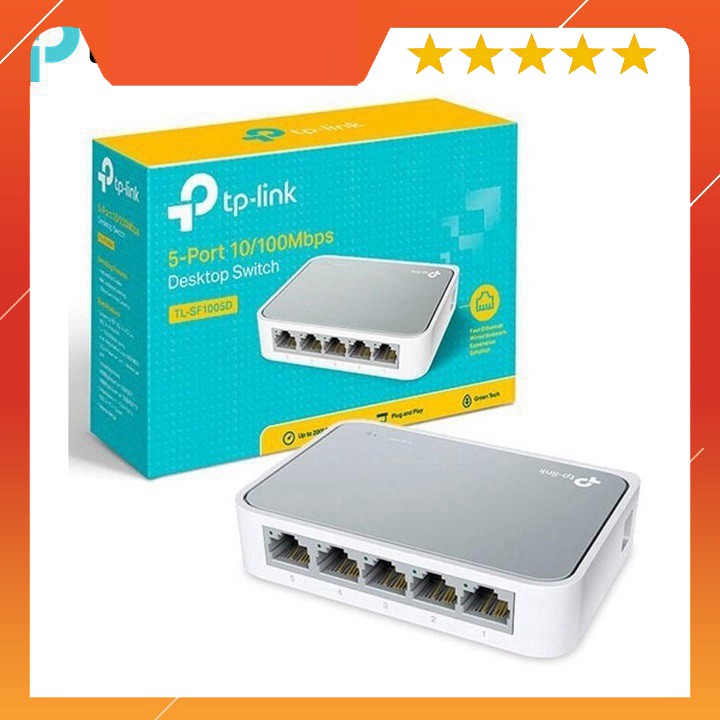 TP-Link TL-SF1005D - Bộ Chia Tín Hiệu Để Bàn 5 cổng 10/100Mbps