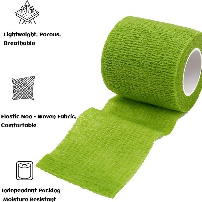 Băng Keo Co Giãn Nhiều Màu Thoáng Khí Thoải Mái Chống Thấm Nước Trọng Lượng Nhẹ Tiện Dụng