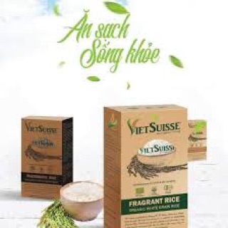 Gạo trắng hữu cơ 1kg