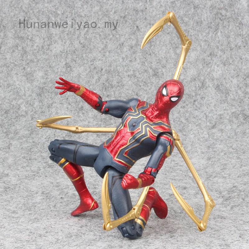 Mô hình nhân vật người nhện Marvel Avengers Infinity War Iron Man xh95d độc đáo sống động