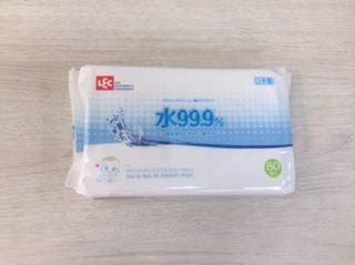 Giấy ướt tinh khiết LEC E161 80 tờ