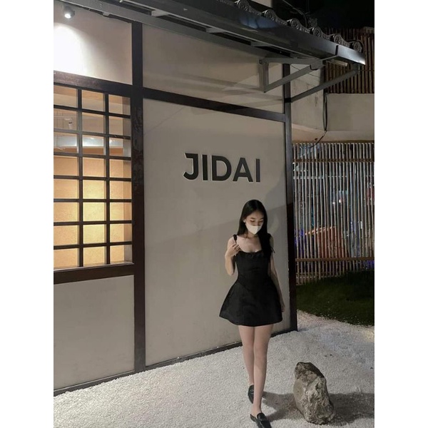 💯Váy xòe gấm hoa 2s nơ sang chảnhh❤❤