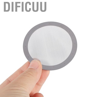 Dificuu Lưới lọc Cà phê Bằng thép Không gỉ Có Thể Tái Sử dụng Dụng cụ