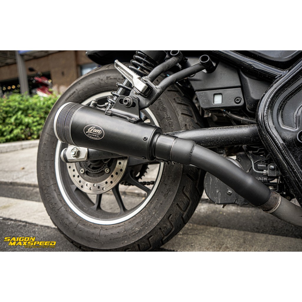 PÔ GEM CLASSIC SLIP ON HONDA REBEL 300-500