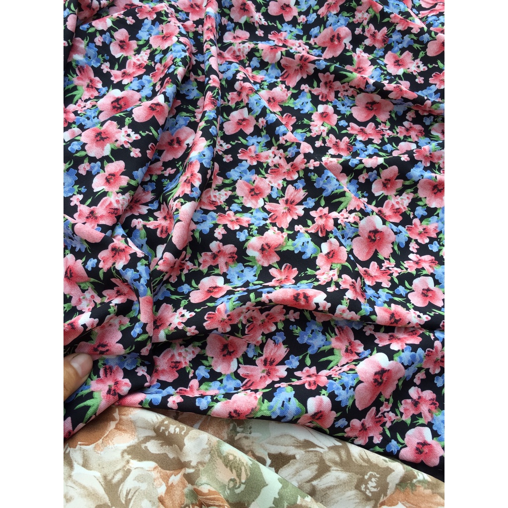 ❤️❤️❤️Lụa tằm hoa nhí 2566