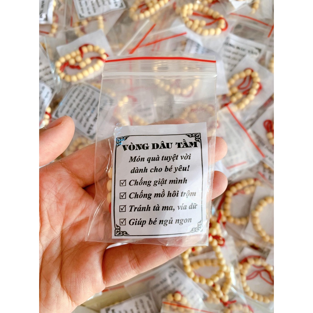 Vòng Dâu Tằm Dành Cho Bé Sơ Sinh Chống Giật Mình, Khóc Đêm Hiệu Quả