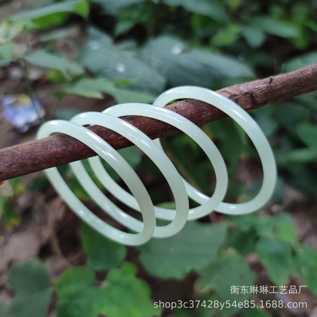 Vòng Đeo Tay 56 Chi Tiết Hạt Ngọc Thạch Trong Suốt Phong Cách Trung Hoa