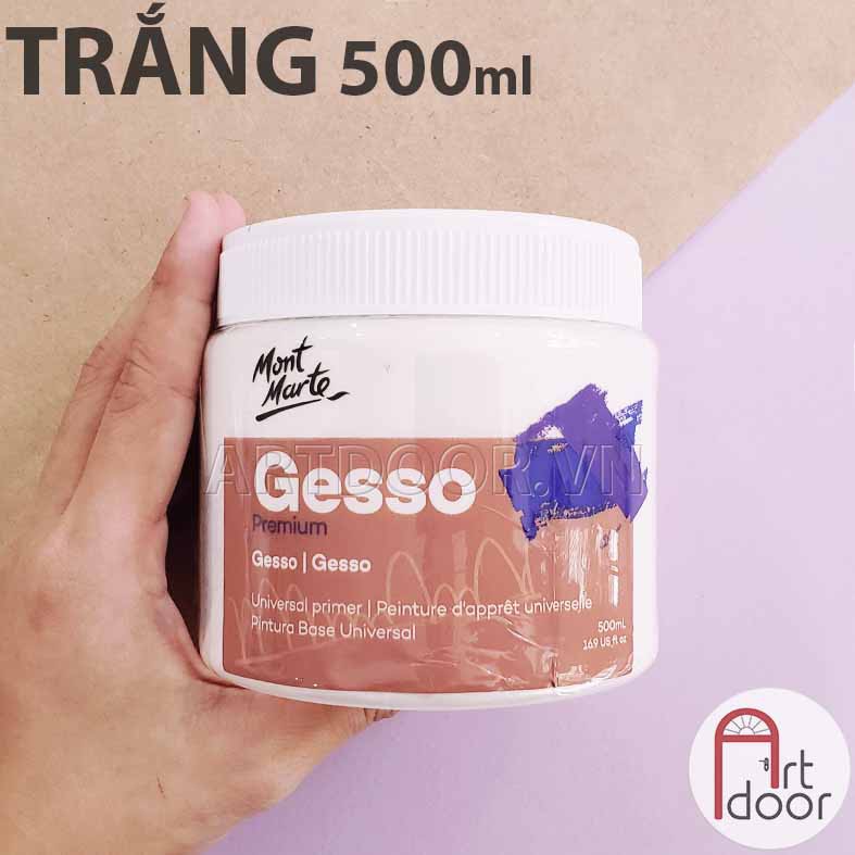 [ARTDOOR] Sơn lót mặt tranh vẽ MONT MARTE Gesso