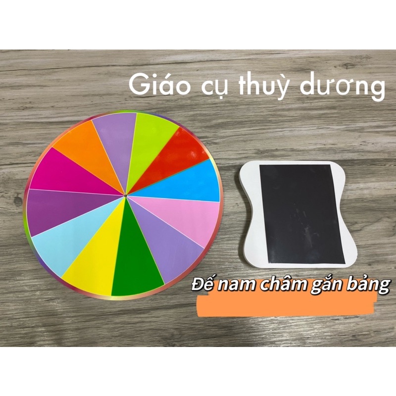 Vòng quay chiếc nón kì diệu 40cm ✅ đồ dùng giáo cụ dạy học