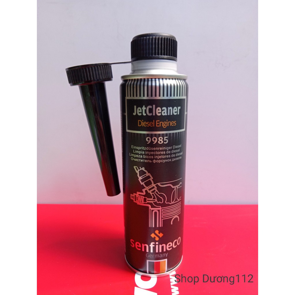 Senfineco 9985 300ml - Phụ Gia Súc Rửa Kim Phun Động Cơ Diesel Jet Cleaner