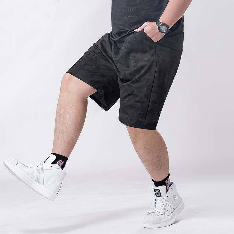Plus Size!!!! Quần Short Thể Thao Dáng Rộng Thoáng Khí Có Size Lớn Dành Cho Nam 40-140KG