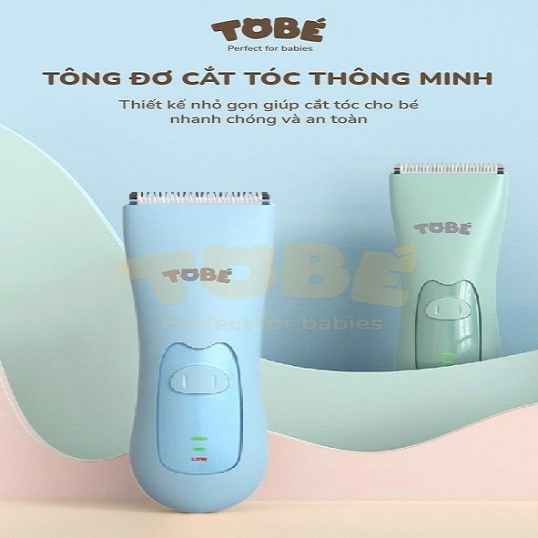 Tông đơ cắt tóc ICLIP chính hãng Tobé sạc pin kèm phụ kiện