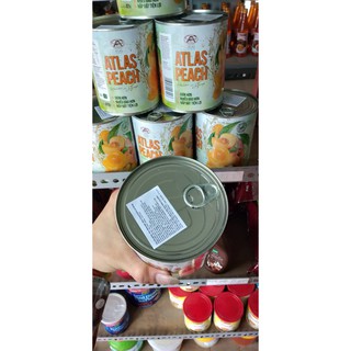 Đào Ngâm Atlas Trắng (có Nắp Khui)