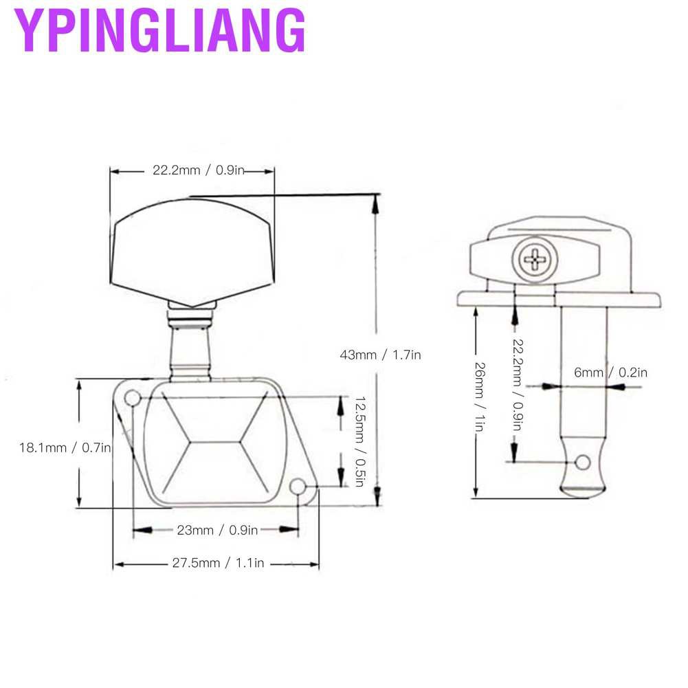 Nút Chỉnh Dây Đàn Guitar Điện Bán Chuyên Dụng