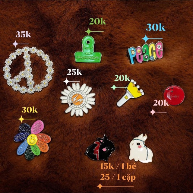 HUY HIỆU DAISY / GD / PMO / VONG TIEN