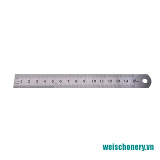 1 Thước Đo Bằng Kim Loại 15cm