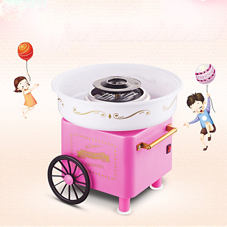 Máy Làm Kẹo Bông Gòn 220v - Máy Làm Kẹo Bông Tiện Lợi Thông Minh