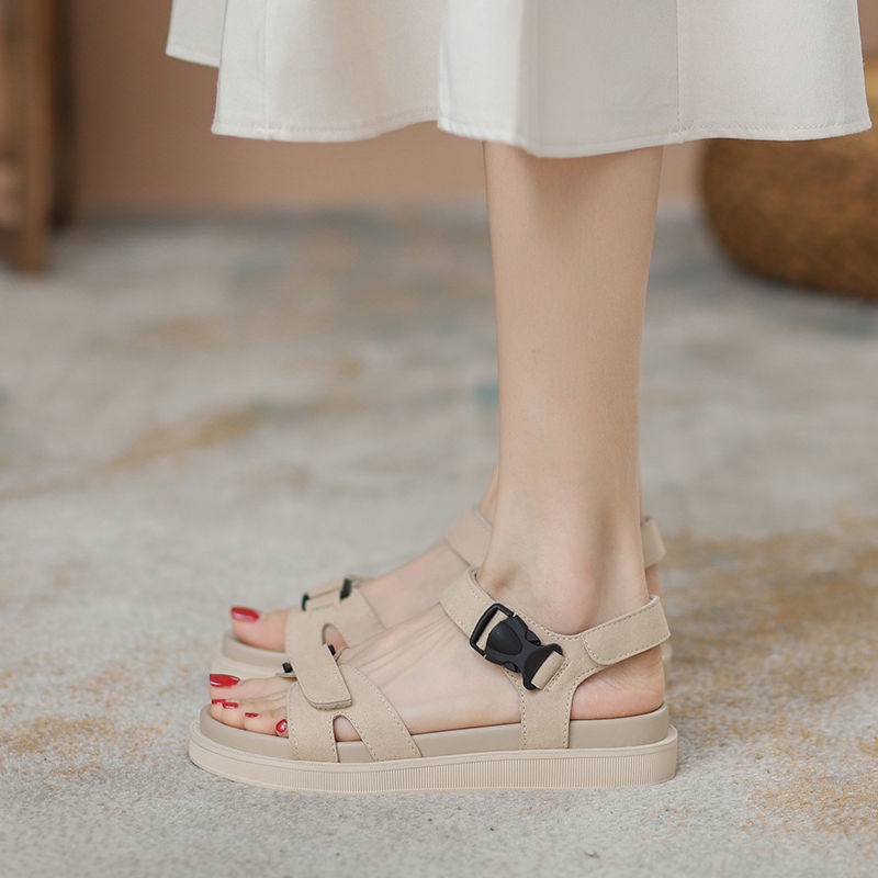 Sandal Đế Dày Thiết Kế Mới Thời Trang Dành Cho Mùa Hè