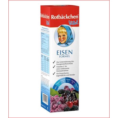 Đồ uống Rotbackchen vital Eisen Formen 450ml