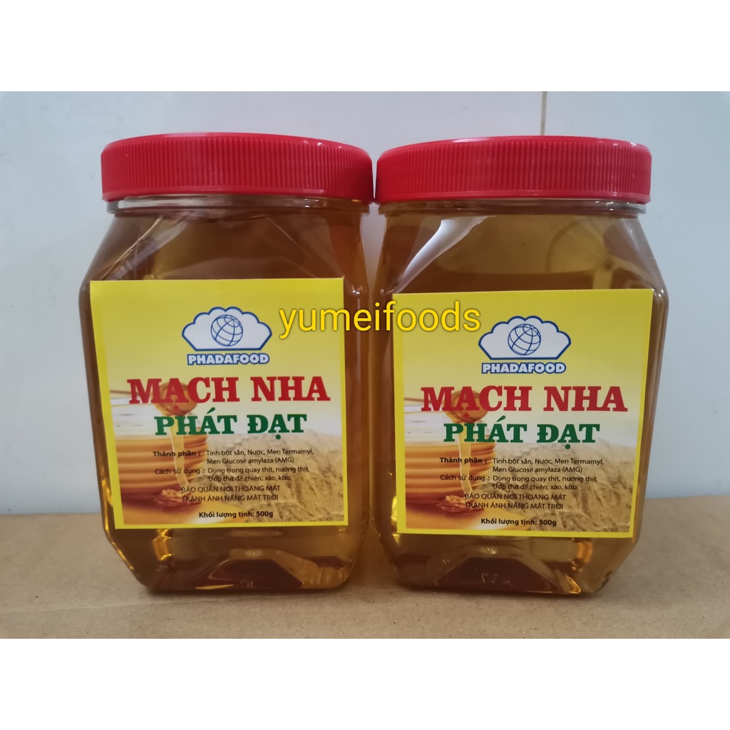 Mạch Nha Phát Đạt hủ 500gr - Ướp Nướng/ Quay Vịt/ Kho Hầm