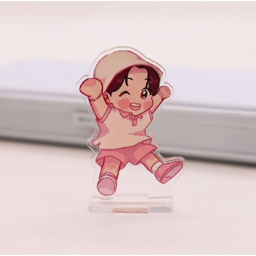 Standee mô hình đứng arcrylic KPOP BTS Bangtan Boys Jin Suga J Hope Rm Jimin V Jungkook chibi