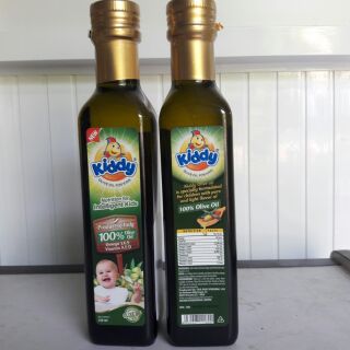 2 Chai Dầu ăn Kiddy Olive, dầu ăn Ô-liu, dầu ăn dinh dưỡng Kiddy cho bé 250ml/chai