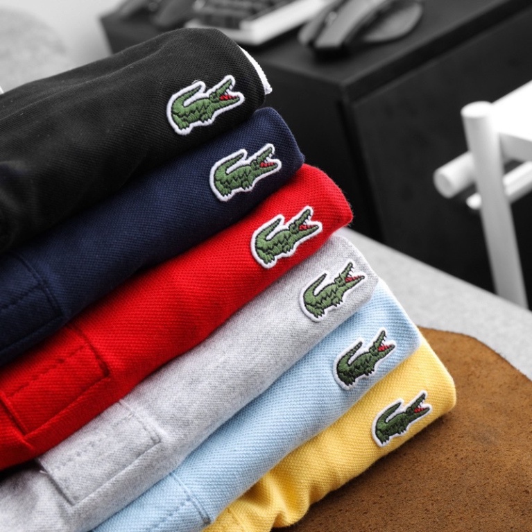 ÁO PHÔNG CÓ CỔ VNXK VẢI DƯ VNXK CHÍNH HÃNG LOGO THÊU