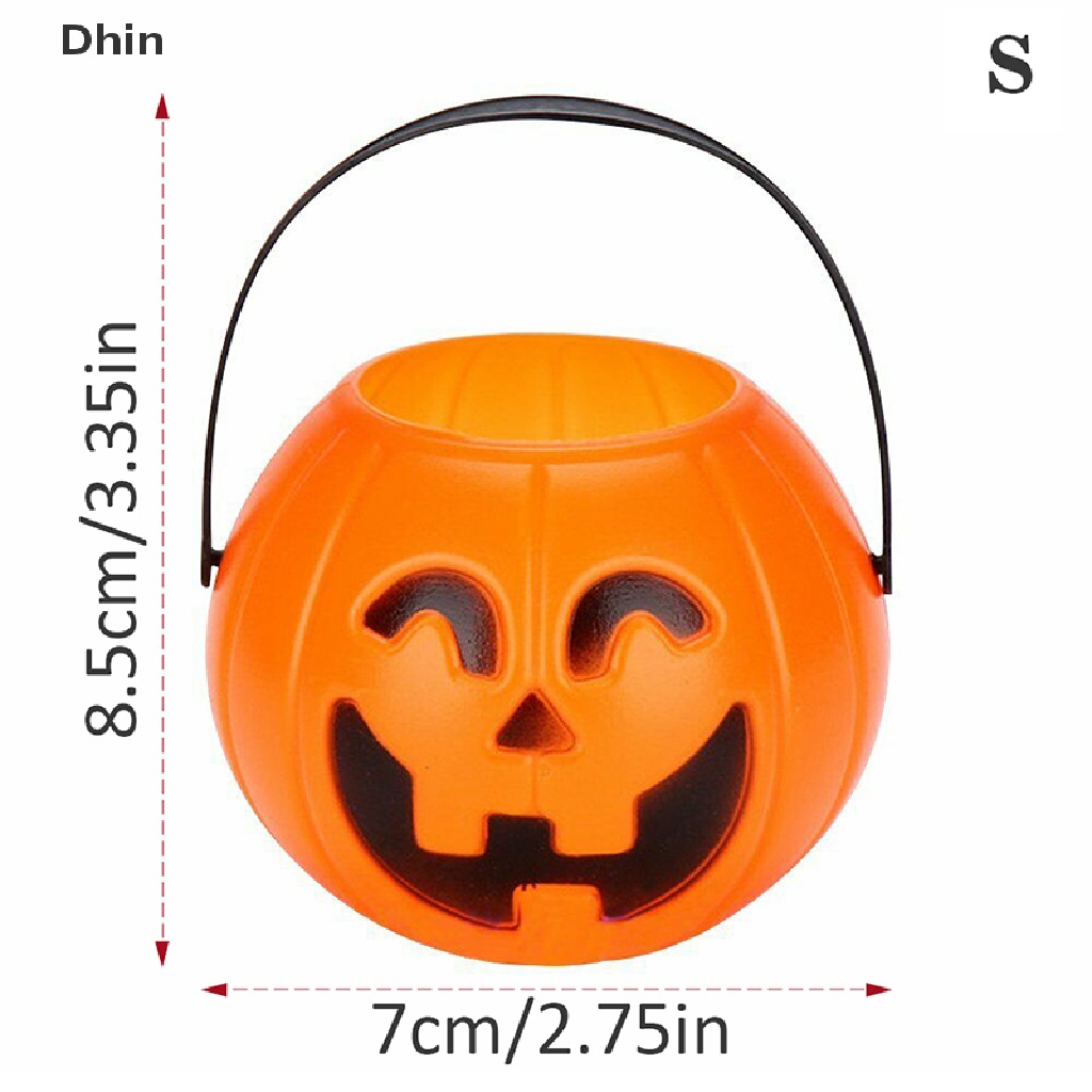 Giá Đỡ Bình Kẹo Hình Bí Ngô Phong Cách Halloween Độc Đáo