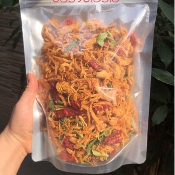 Khô gà lá chanh 💥SIÊU NGON💥 khô gà lá chanh xé cay đảm bảo an toàn, chuẩn vệ sinh an toàn thực phẩm - loại đóng túi Zip | BigBuy360 - bigbuy360.vn
