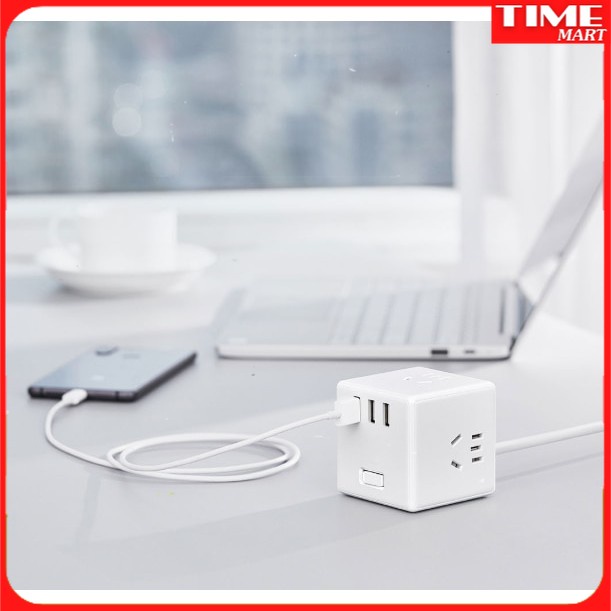 Ổ cắm điện Xiaomi Mijia Rubik Cube MJZHQ3-01QM không dây tiện lợi gọn gàng