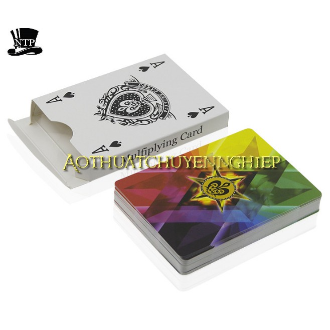 [FREE SHIP] Ảo thuật bài 4 màu - 4 Colors Deck - MANIPULATION 4 COLOR DIAMOND FANNING DECK