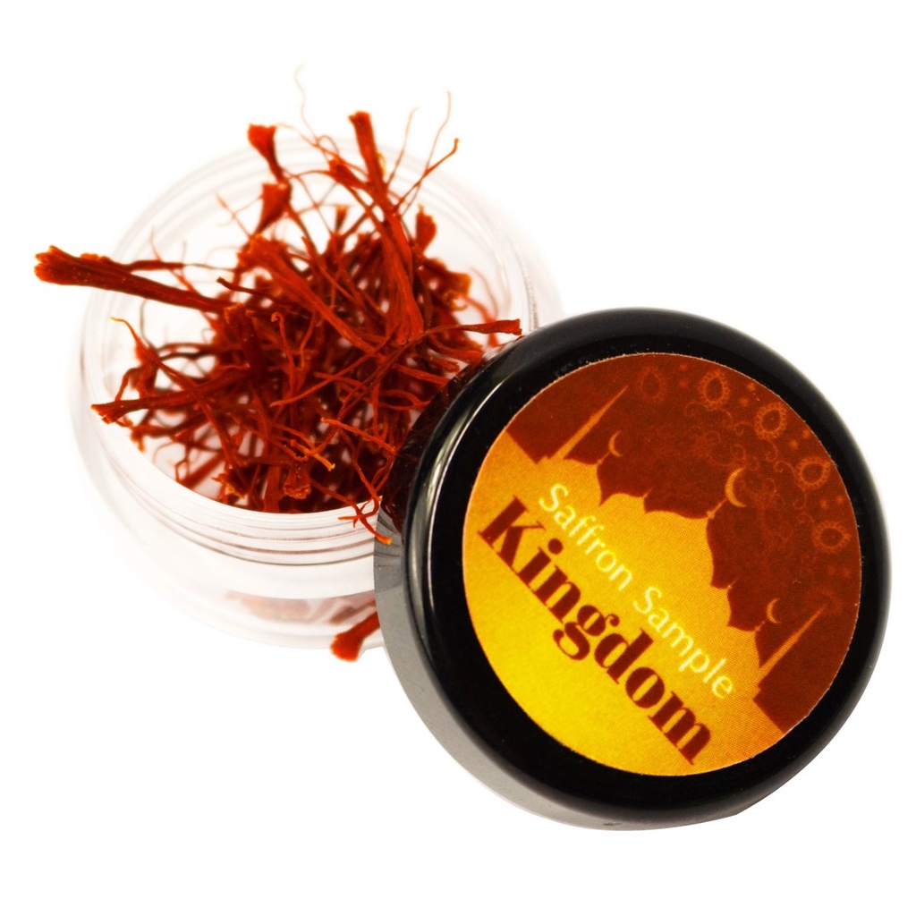 Saffron nhụy hoa nghệ tây Kingdom Herb chính hãng thượng hạng hộp 0.2 gram - KQ