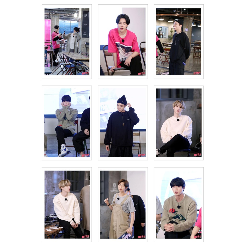 [Ép Lụa] Lomo Card BTS - RUN 2020 ( 36 ảnh )