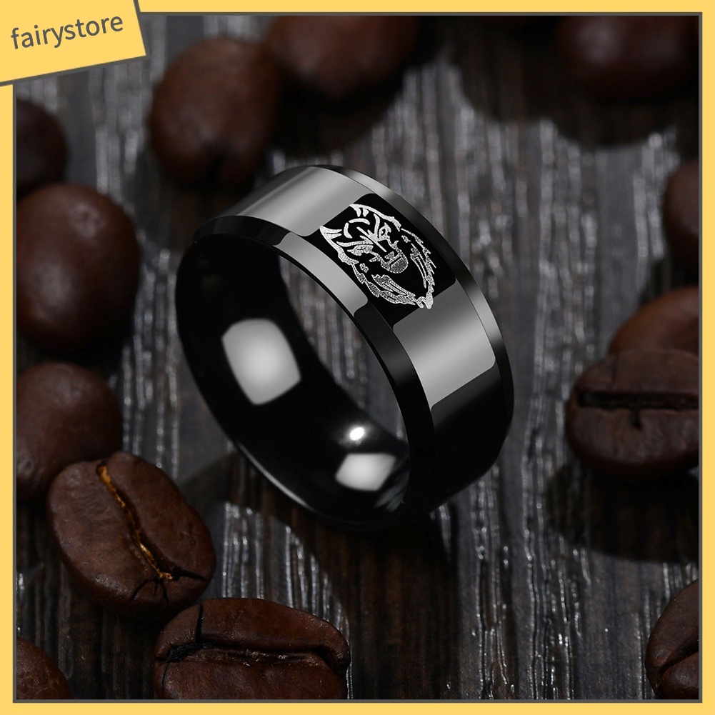 Nhẫn kim loại họa tiết bọ cạp cá tính cho nam