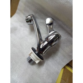 Vòi lavabo lạnh inox 304 bóng. Thái