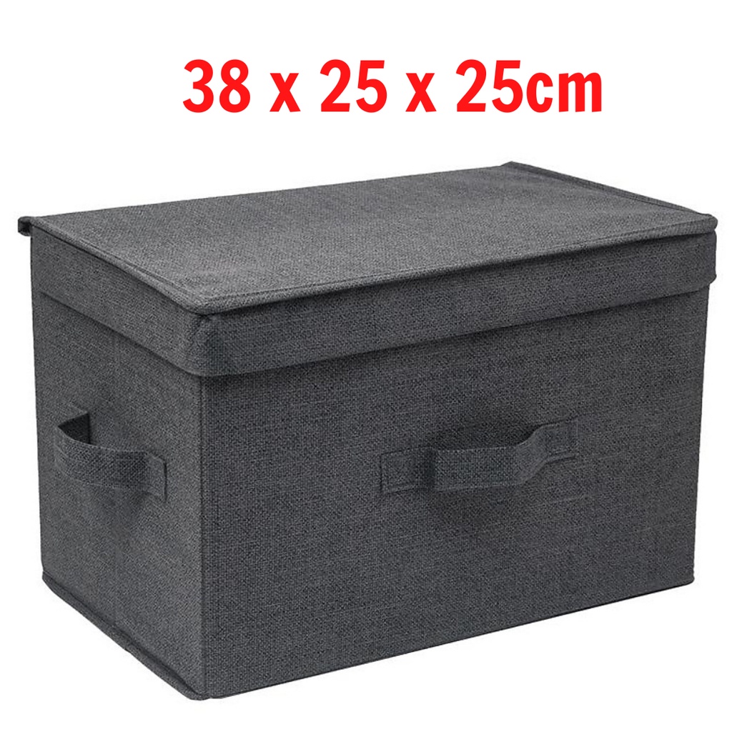 hộp tủ vải đựng đồ đa năng quần áo, đựng đồ lót, đồ chơi, phụ kiện điện tử sang trọng, thanh lịch - Hãng miDoctor