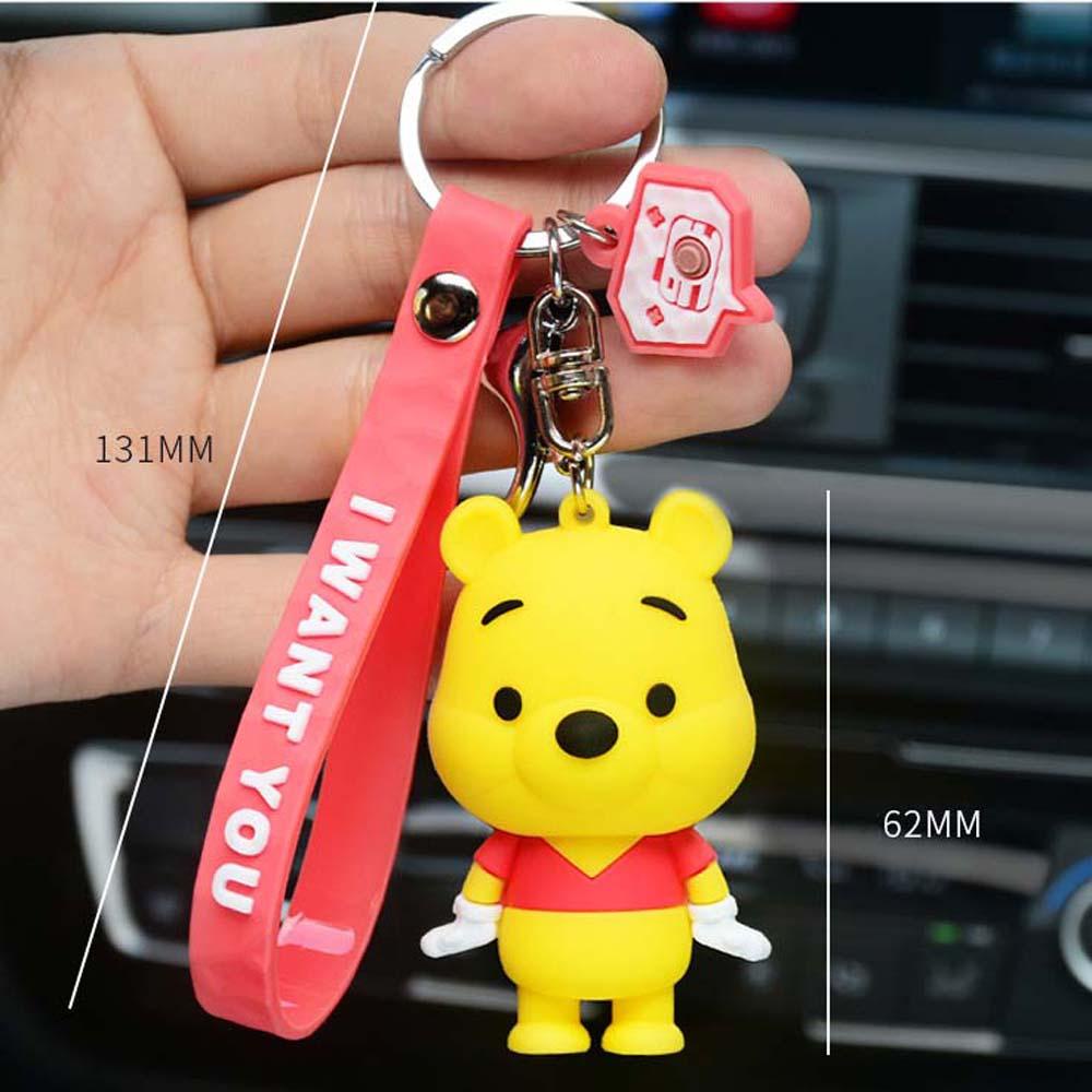 Móc Khóa Hình Chuột Mickey / Stitch / Minnie Dễ Thương Cho Bé
