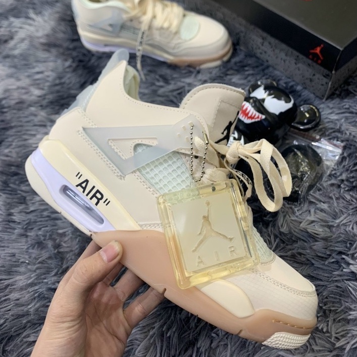 GIÀY THỂ THAO SNEAKER NAM NỮ CÁC MẪU JD4 CỔ LỬNG, GIÀY JORDAN 4 VÀNG CÁT BẢN SC ĐẸP MỚI NHẤT | BigBuy360 - bigbuy360.vn