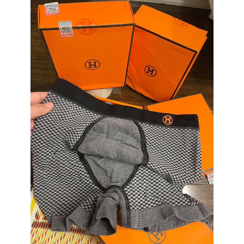 Combo 3 Quần sịp đùi nam chất cotton dày dặn  thông hơi co dãn 4 Chiều