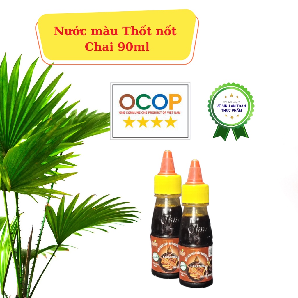 Nước màu Thốt Nốt Nguyên Chất 90ml ( đặc sản An Giang)