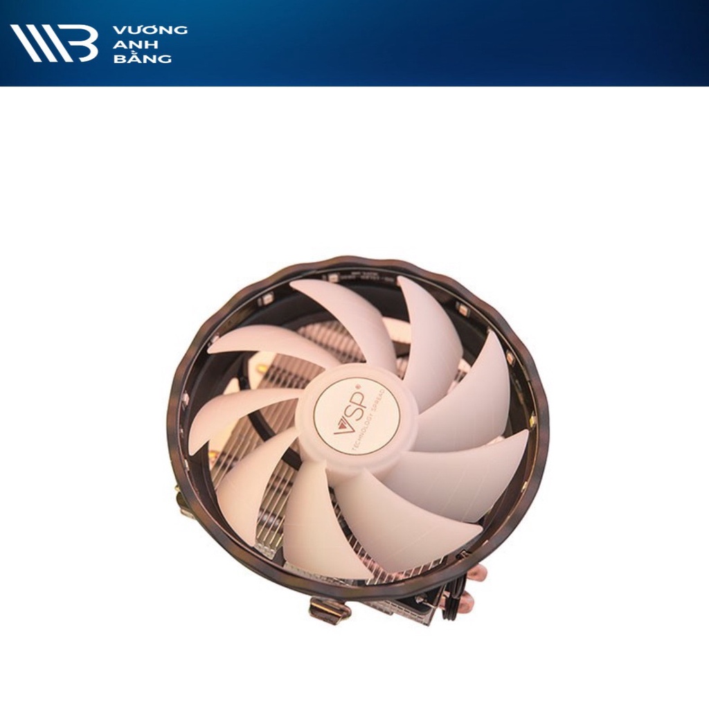 Quạt tản nhiệt Fan CPU VSP T50-4U- 12cm LED