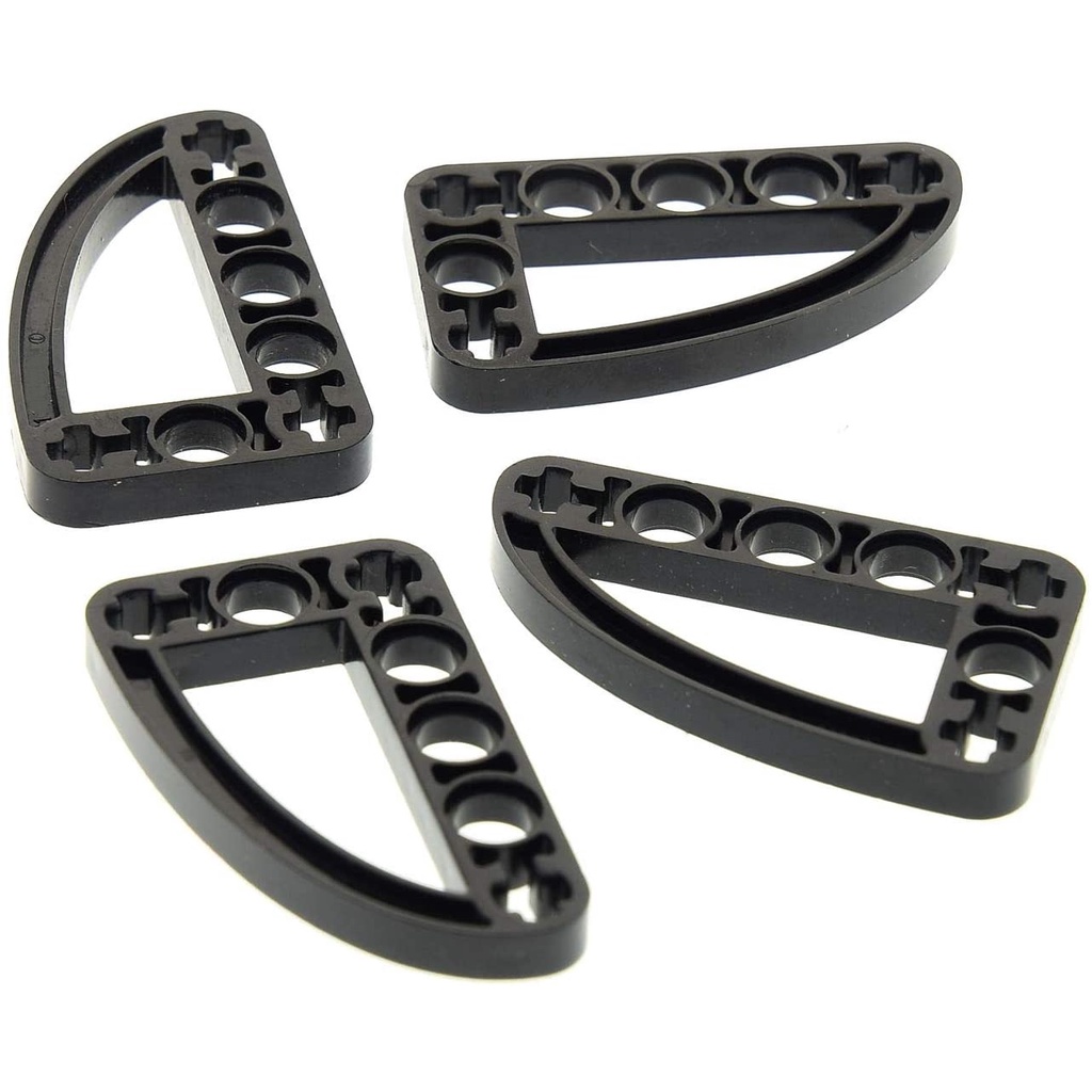 COMBO 4 Gạch Technic Mỏng 3x5 Hình Ellipse NO.1358 - Đồ Chơi Lắp Ráp Phụ Kiện MOC Tương Thích Part 32250